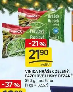 Flop VINICA HRÁŠEK ZELENÝ, FAZOLOVÉ LUSKY ŘEZANÉ 350 g, mražené nabídka