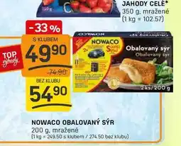 Flop NOWACO OBALOVANÝ SÝR 200 g, mražené nabídka