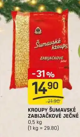 Flop KROUPY ŠUMAVSKÉ ZABIJAČKOVÉ JEČNÉ 0,5 kg nabídka