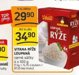 Flop VITANA RÝŽE LOUPANÁ varné sáčky 4 x 100 g nabídka