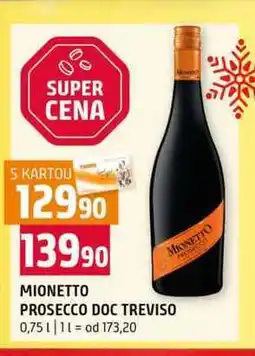 Terno MIONETTO PROSECCO DOC TREVISO 0,75l nabídka