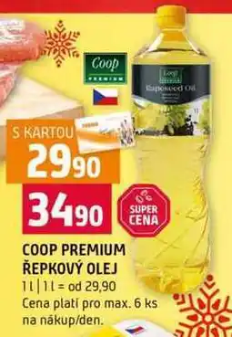 Terno COOP PREMIUM ŘEPKOVÝ OLEJ 1l nabídka