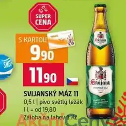 Terno SVIJANSKÝ MÁZ 11 0,5l pivo světlý ležák nabídka