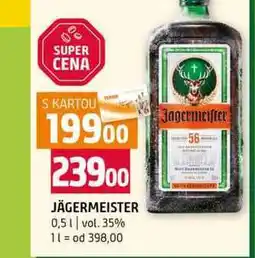 Terno JÄGERMEISTER 0,5l vol. 35% 1l nabídka