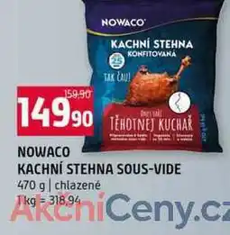 Terno NOWACO KACHNÍ STEHNA SOUS-VIDE 470 g chlazené nabídka