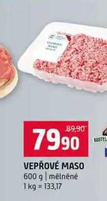 Terno VEPŘOVÉ MASO 600 g mělněné 1 kg nabídka