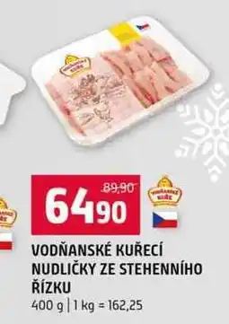 Terno VODŇANSKÉ KUŘECÍ NUDLIČKY ZE STEHENNÍHO ŘÍZKU 400 g nabídka