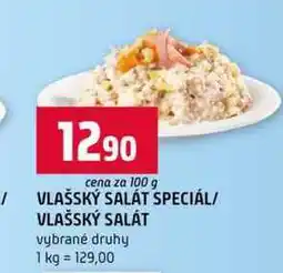 Terno VLAŠSKÝ SALÁT SPECIÁL VLAŠSKÝ SALÁT vybrané druhy 100g nabídka