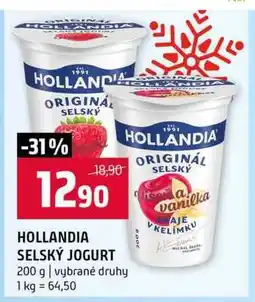 Terno HOLLANDIA SELSKÝ JOGURT 200 g vybrané druhy nabídka
