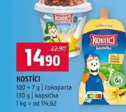 Terno KOSTÍCI 100+ 7 g čokoparta 130 g nabídka