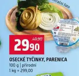 Terno OSECKÉ TYČINKY, PARENICA 100 g přírodní nabídka