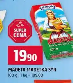 Terno MADETA MADETKA SÝR 100 g nabídka