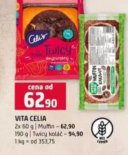 Terno VITA CELIA 2x 60 g Muffin 190 g Twicy koláč nabídka