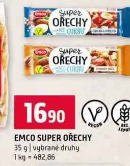 Terno EMCO SUPER OŘECHY 35 g vybrané druhy nabídka