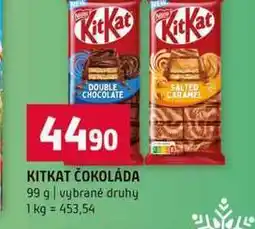 Terno KITKAT ČOKOLÁDA 99 g vybrané druhy nabídka
