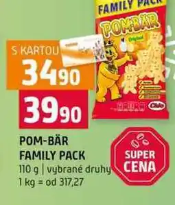 Terno POM-BÄR FAMILY PACK 110 g vybrané druhy nabídka