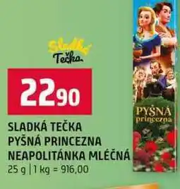 Terno SLADKÁ TEČKA PYŠNÁ PRINCEZNA NEAPOLITÁNKA MLÉČNÁ 25 g nabídka