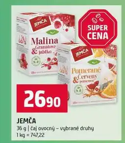 Terno JEMČA 36 g čaj ovocný vybrané druhy nabídka