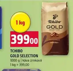 Terno TCHIBO GOLD SELECTION 1000 g káva zrnková nabídka