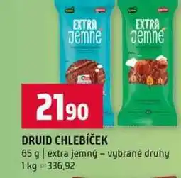 Terno DRUID CHLEBÍČEK 65 g extra jemný vybrané druhy nabídka