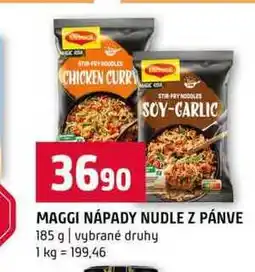 Terno MAGGI NÁPADY NUDLE Z PÁNVE 185 g vybrané druhy nabídka