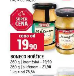 Terno BONECO HOŘČICE CICE 260 g kremžská 260 g s křenem nabídka