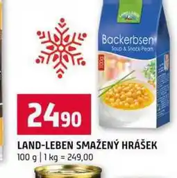 Terno LAND-LEBEN SMAŽENÝ HRÁŠEK 100 g nabídka