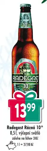 Qanto Radegast Rázná 10° nabídka