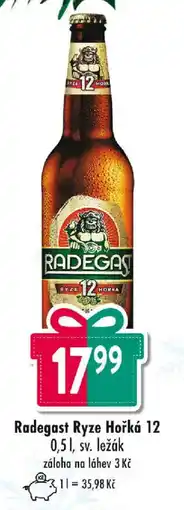 Qanto Radegast Ryze Hořká 12 nabídka