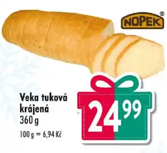 Veka tuková krájená