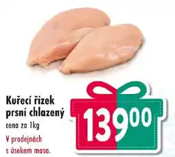 Qanto Kuřecí řízek prsní chlazený nabídka