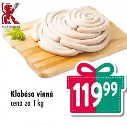 Qanto Klobása vinná nabídka