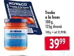 Qanto Nowaco Treska à la losos nabídka