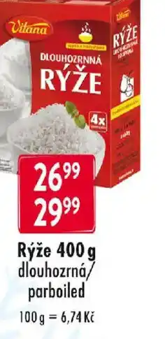 Qanto Rýže dlouhozrná/ parboiled nabídka