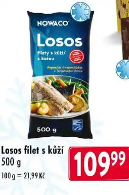 Qanto Nowaco Losos filet s kůží nabídka