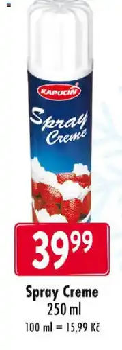 Qanto Kapucin Spray Creme nabídka