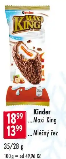 Qanto Kinder Maxi King nabídka