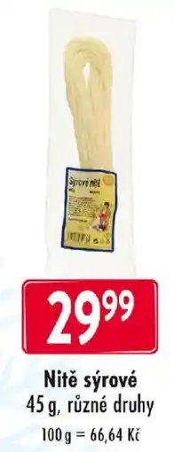 Qanto Nitě sýrové nabídka