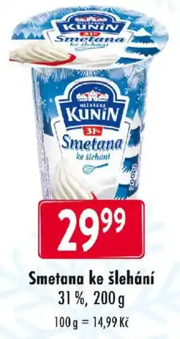 Qanto Smetana ke šlehání 31% nabídka