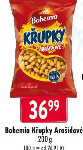 Qanto Bohemia Křupky Arašídové nabídka