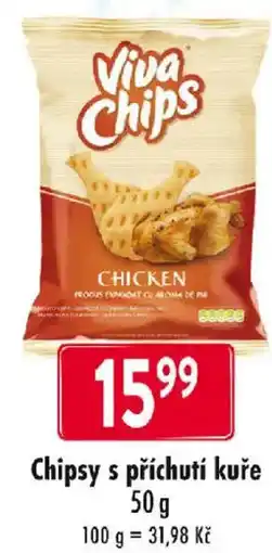 Qanto Chipsy s příchutí kuře nabídka