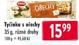 Qanto Tyčinka s ořechy nabídka
