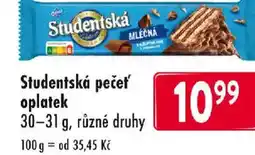 Qanto Studentská pečeť oplatek nabídka