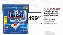 Tesco Finish Powerball Quantum Kapsle do myčky nádobí, 120 ks nabídka