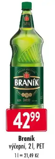 Qanto Braník výčepní nabídka