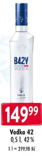 Qanto Vodka 42 nabídka