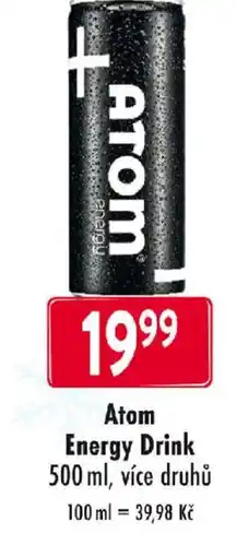 Qanto Atom Energy Drink nabídka