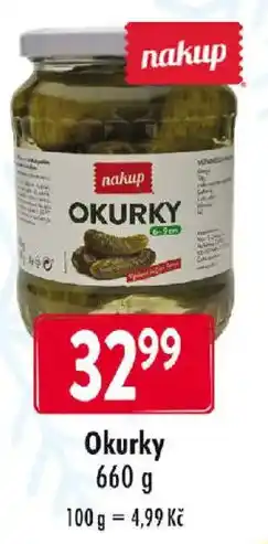 Qanto Nakup Okurky nabídka
