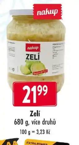 Qanto Nakup Zelí nabídka