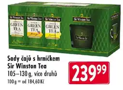 Qanto Sady čajů s hrníčkem Sir Winston Tea nabídka